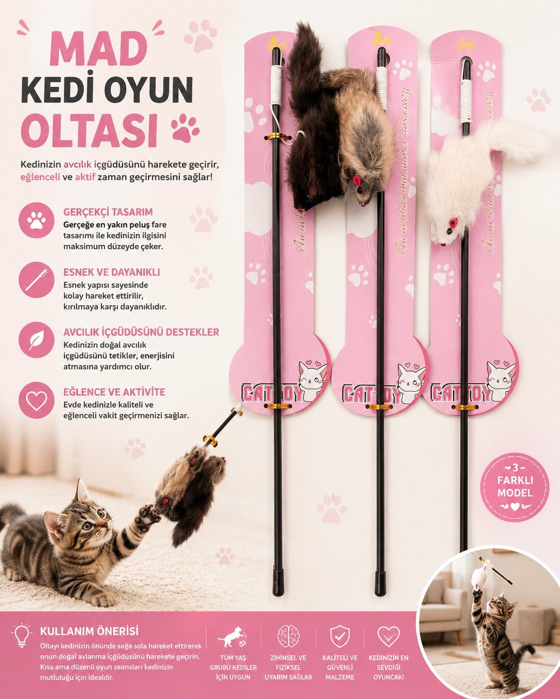 MAJO KEDİ OYUN OLTASI