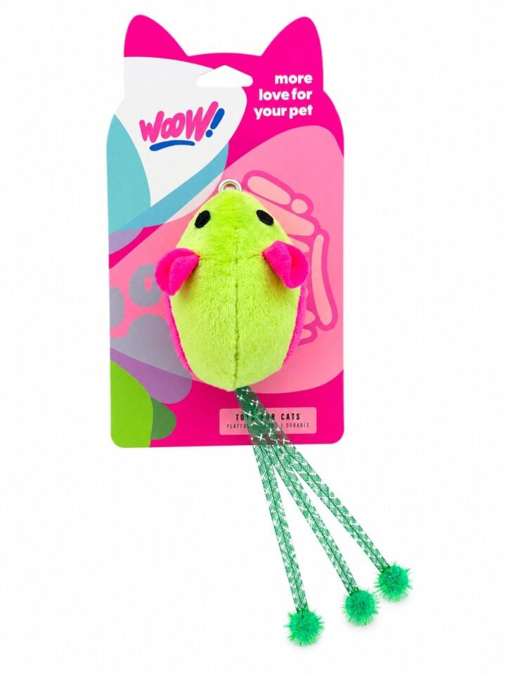 WOW KEDİ OYUNCAK PÜSKÜLLÜ FARE