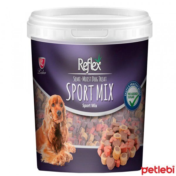 REFLEX SEMİ-MOİST SPORT MİX KÖPEK ÖDÜL MAMASI 500G