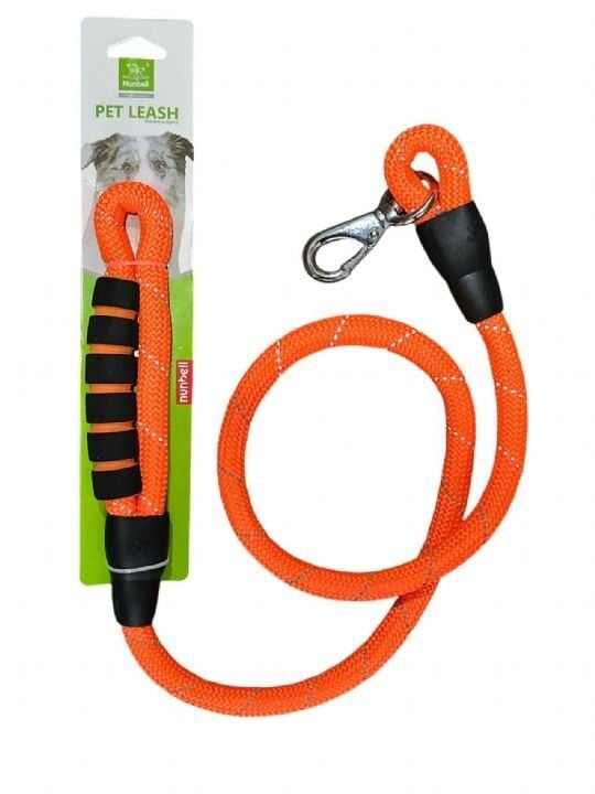NUNBELL RENKLİ FİTİL KÖPEK GEZDİRME KAYIŞI 1.5mm x 120cm