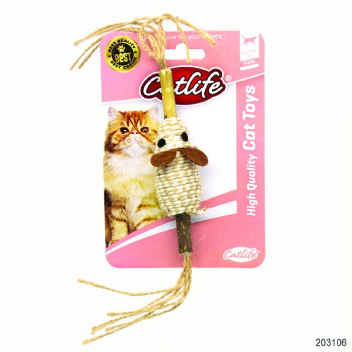 CATLİFE KEDİLER İÇİN İPLİ FARE OYUNCAK
