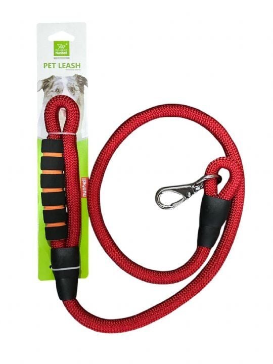NUNBELL RENKLİ FİTİL KÖPEK GEZDİRME KAYIŞI 1.5mm x 120cm