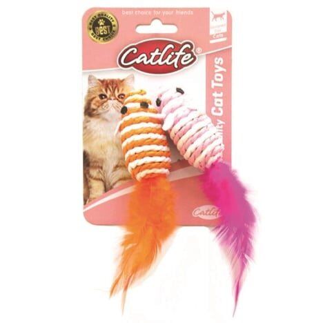 CATLİFE KEDİLER İÇİN RENKLİ FARE 2Lİ
