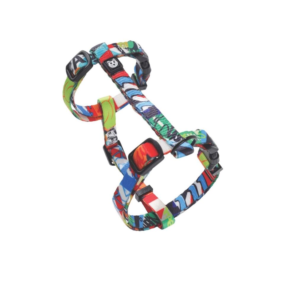 M-PETS URBAN STYLE FREESTYLE KEDİ GÖĞÜS TASMASI SET