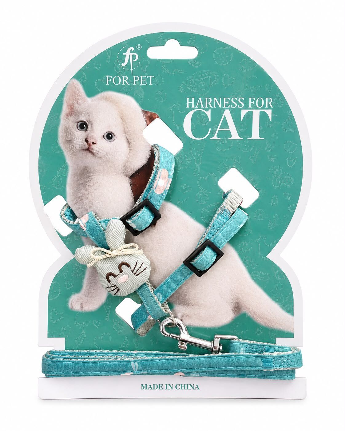 FOR PET GATO TAKIM KEDİLER İÇİN TASMA SETİ