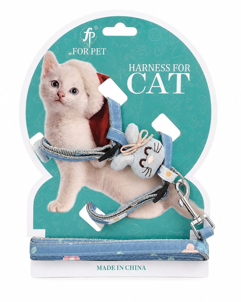FOR PET GATO TAKIM KEDİLER İÇİN TASMA SETİ
