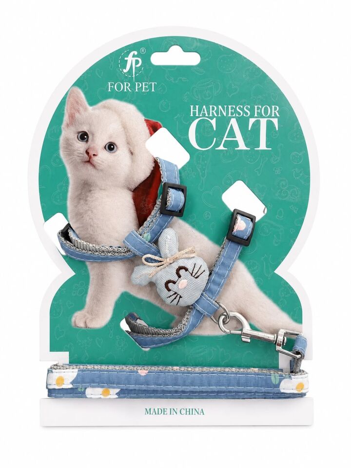 FOR PET GATO TAKIM KEDİLER İÇİN TASMA SETİ