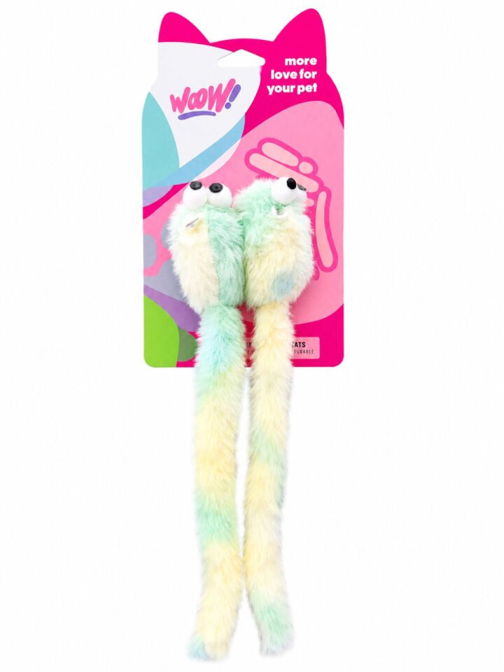 WOW KEDİ OYUNCAK HIŞIRTILI FARE 2'Lİ