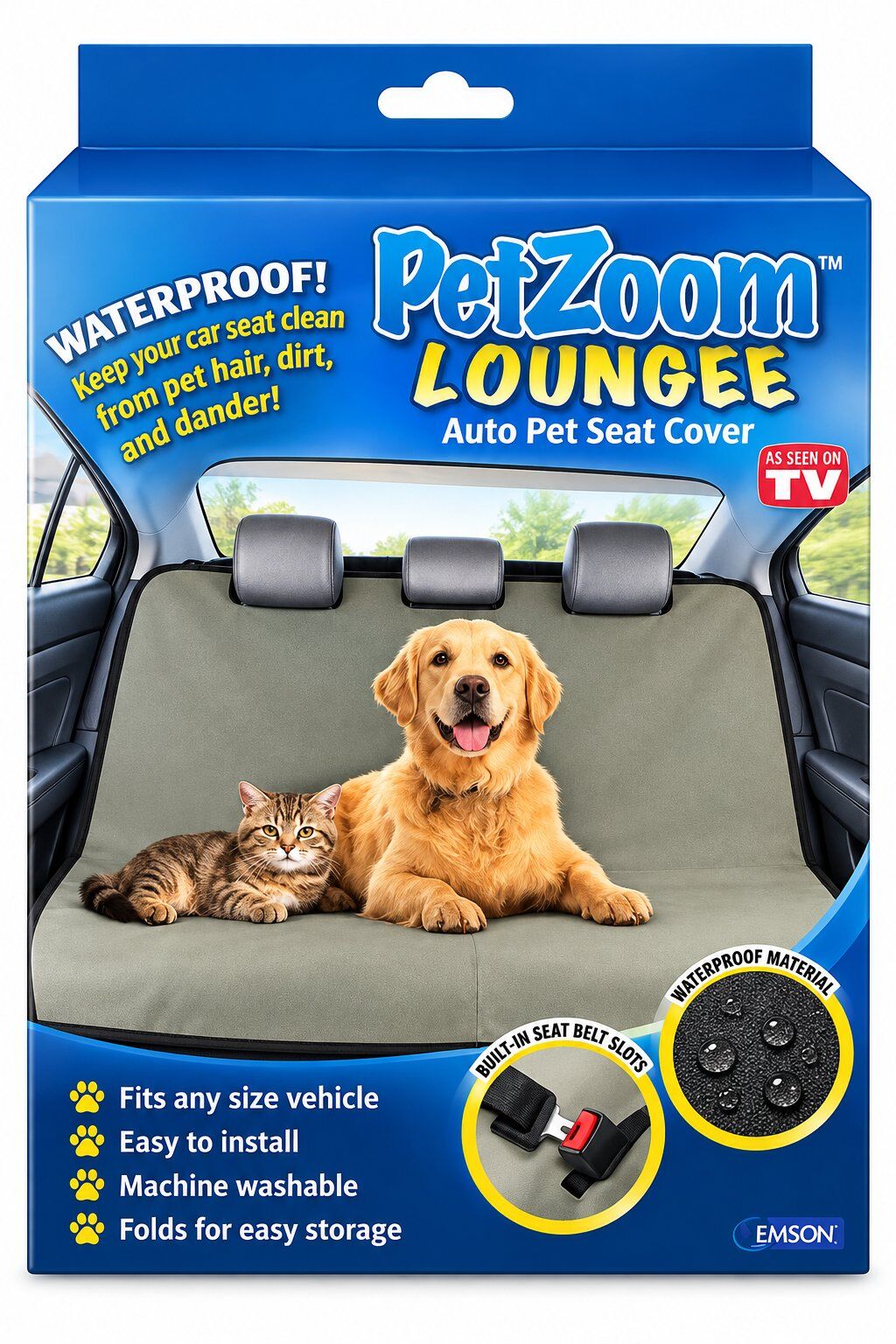 PET ZOOM KÖPEK ARABA ÖRTÜSÜ