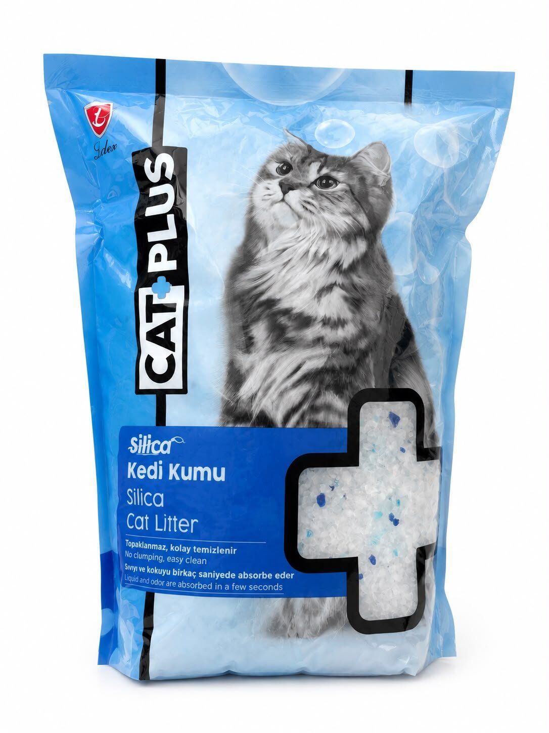 CATPLUS KRİSTAL KEDİ KUMU 3,5 LT