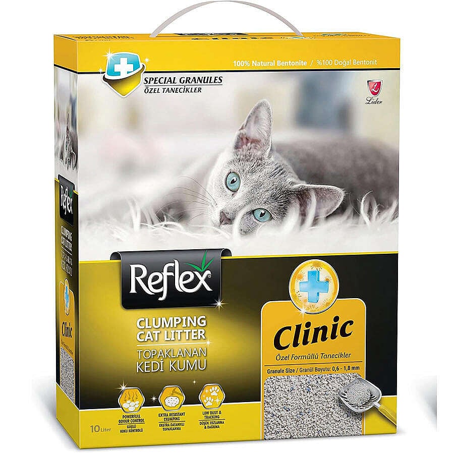REFLEX BOX 10 LT CLINIC KEDİ KUMU