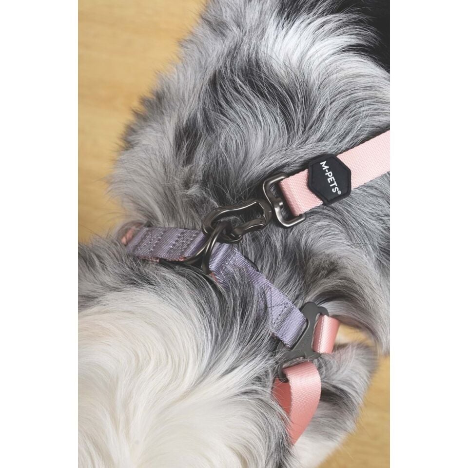 M-PETS GENTLE DOG GEZDİRME KAYIŞI (L) PİNK