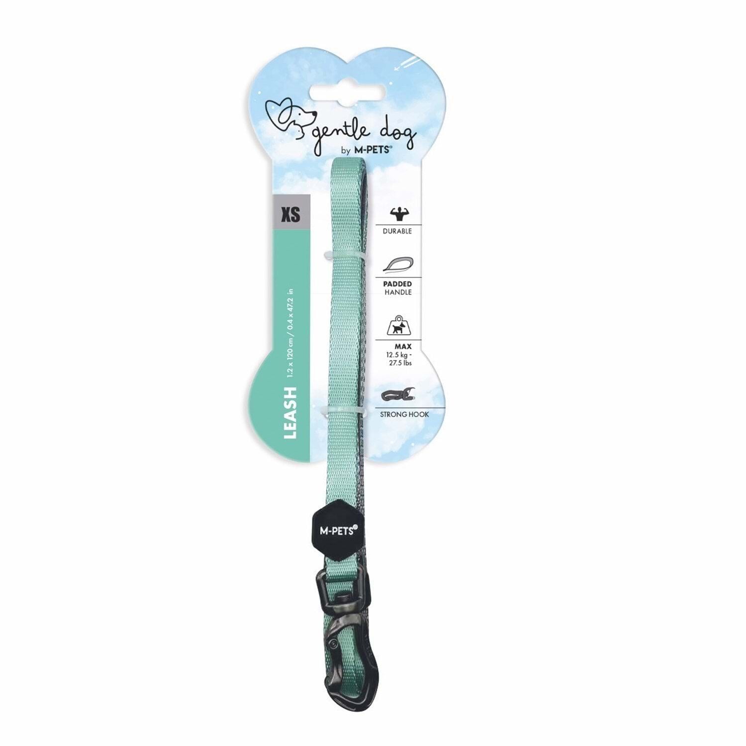 M-PETS GENTLE DOG GEZDİRME KAYIŞI (XS) GREEN