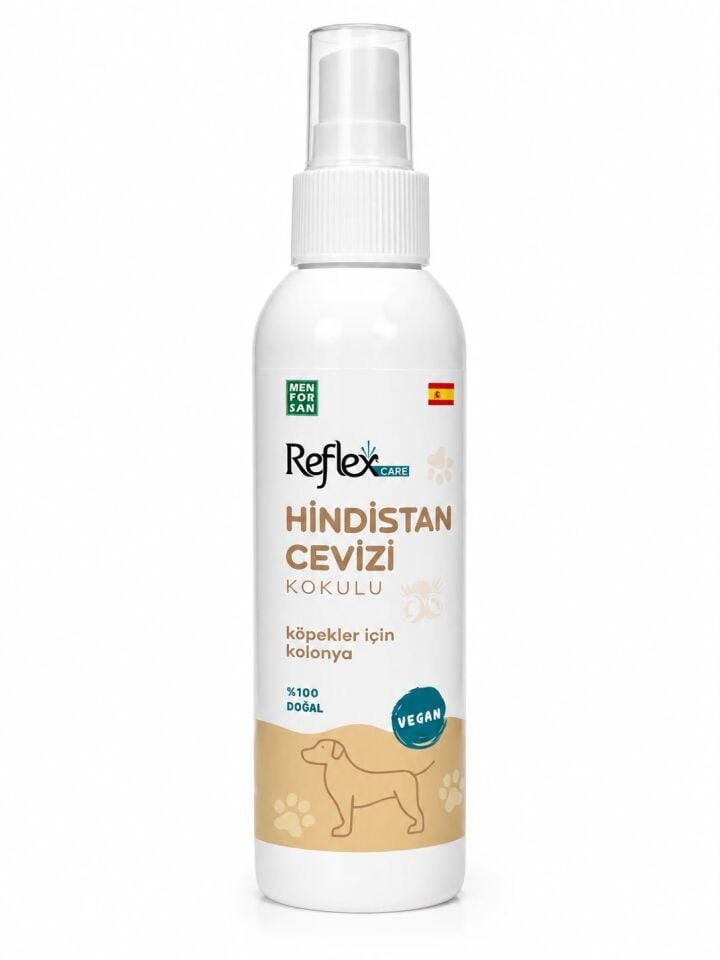 REFLEX CARE HİNDİSTAN CEVİZİ KOKULU KÖPEK KOLONYASI 125 ML