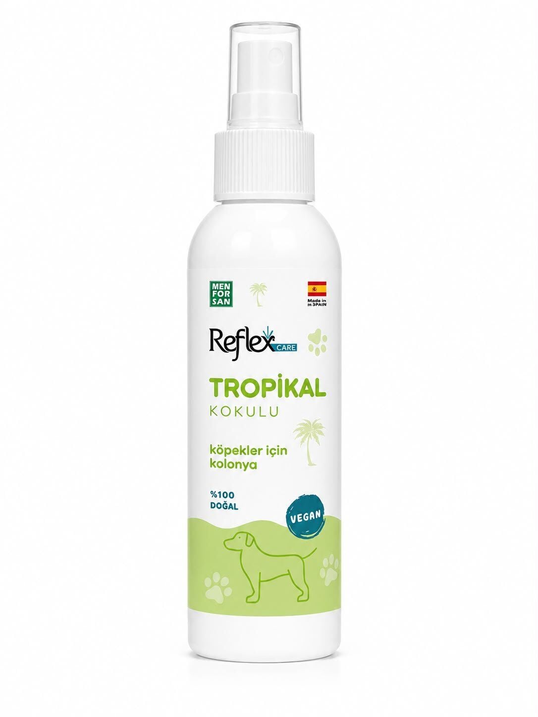 REFLEX CARE TROPİKAL KOKULU KÖPEK KOLONYASI 125 ML