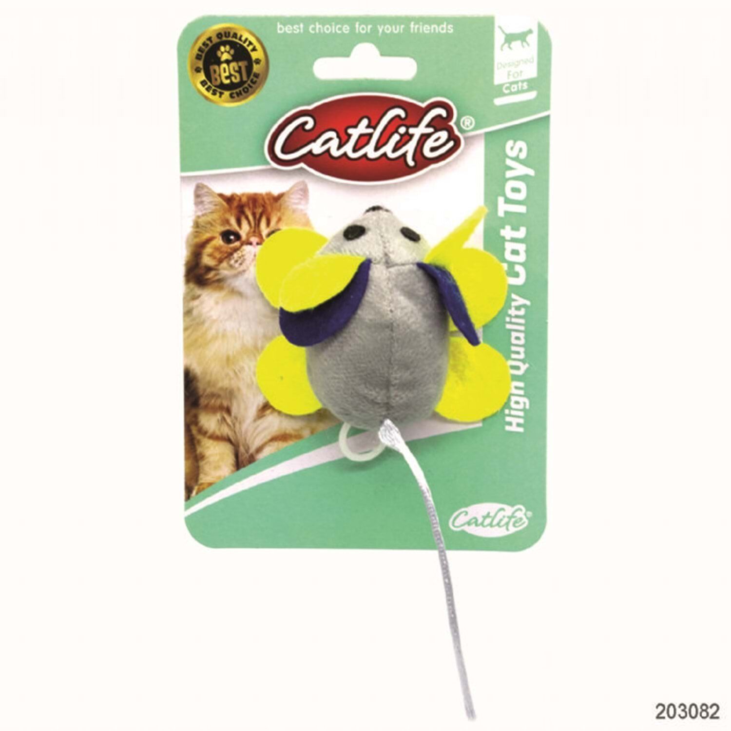 CATLİFE KEDİ TİTREŞİMLİ UZUN KULAKLI FARE