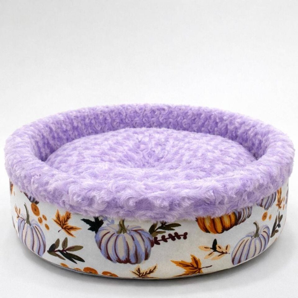 PET PRETTY SPECİEL PELUŞ SİMİT YATAK LİLA