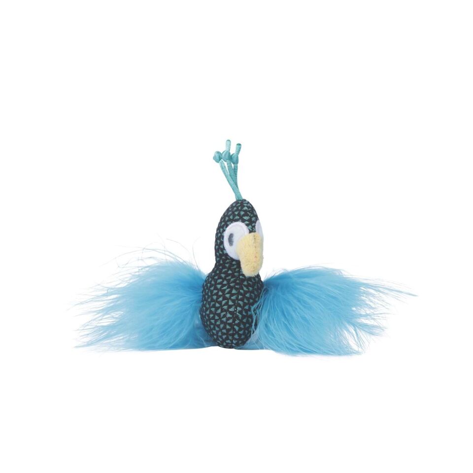 M-PETS PLUME PEAOCK CATNİPLİ KEDİ OYUNCAĞI BLUE