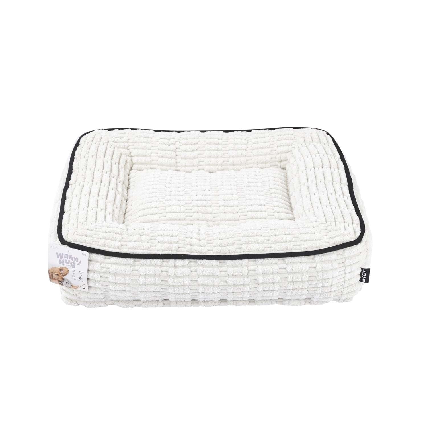 M-PETS WARM HUG BED YATAK (M) BEYAZ