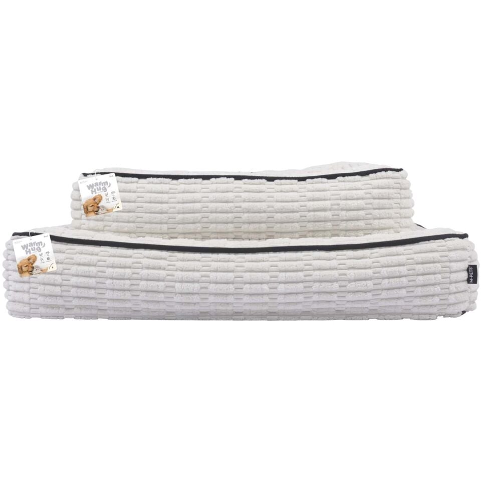 M-PETS WARM HUG BED YATAK (M) BEYAZ
