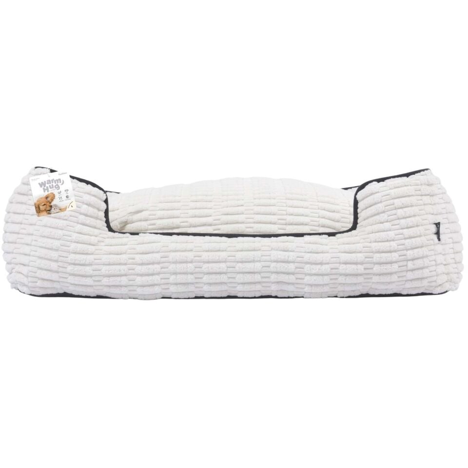 M-PETS WARM HUG CUSHİON YATAK (M) BEYAZ