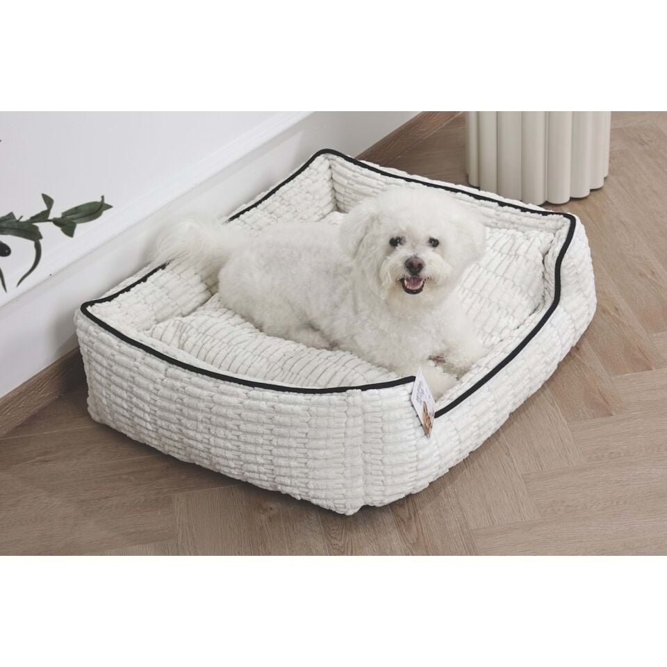 M-PETS WARM HUG CUSHİON YATAK (L) BEYAZ