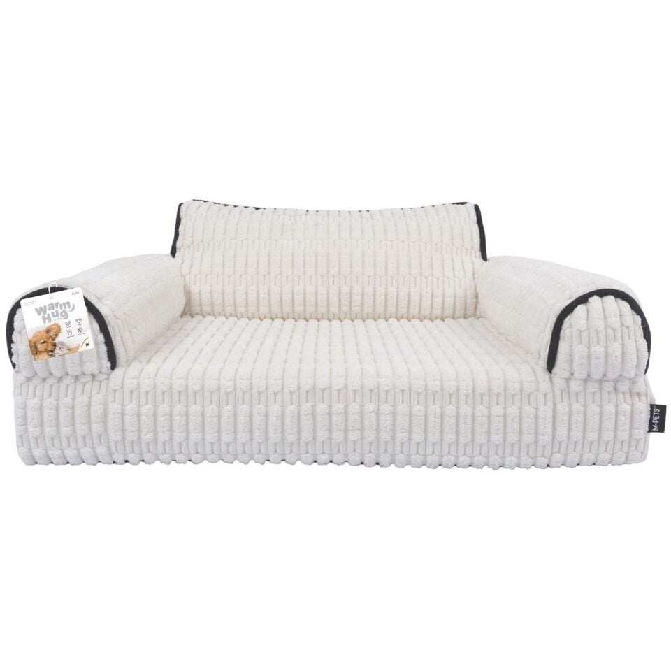 M-PETS WARM HUG KOLTUK YATAK (L) BEYAZ