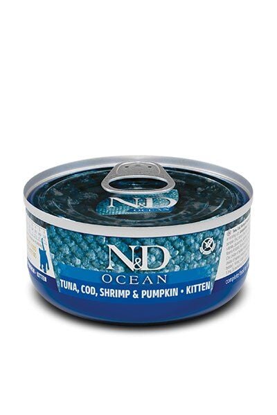 N&D KİTTEN TON BALIĞI,MARİNA KONSERVE 80GR