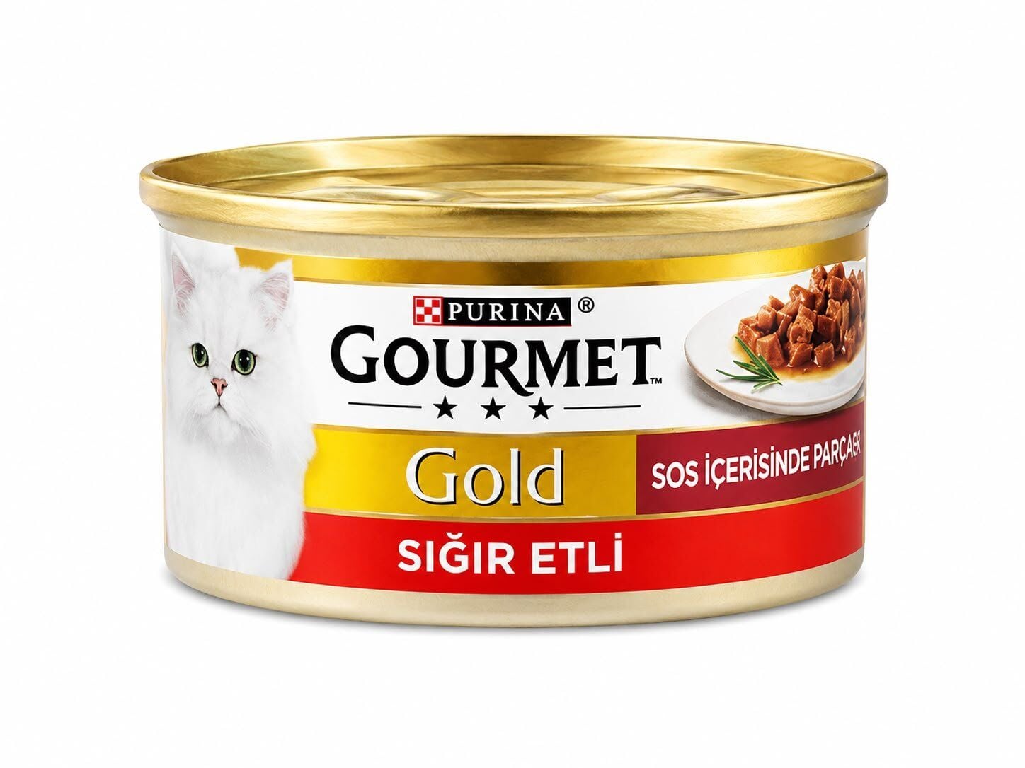 GOURMET GOLD SOS İÇİNDE PARÇALI SIĞIR ETLİ 85 GR