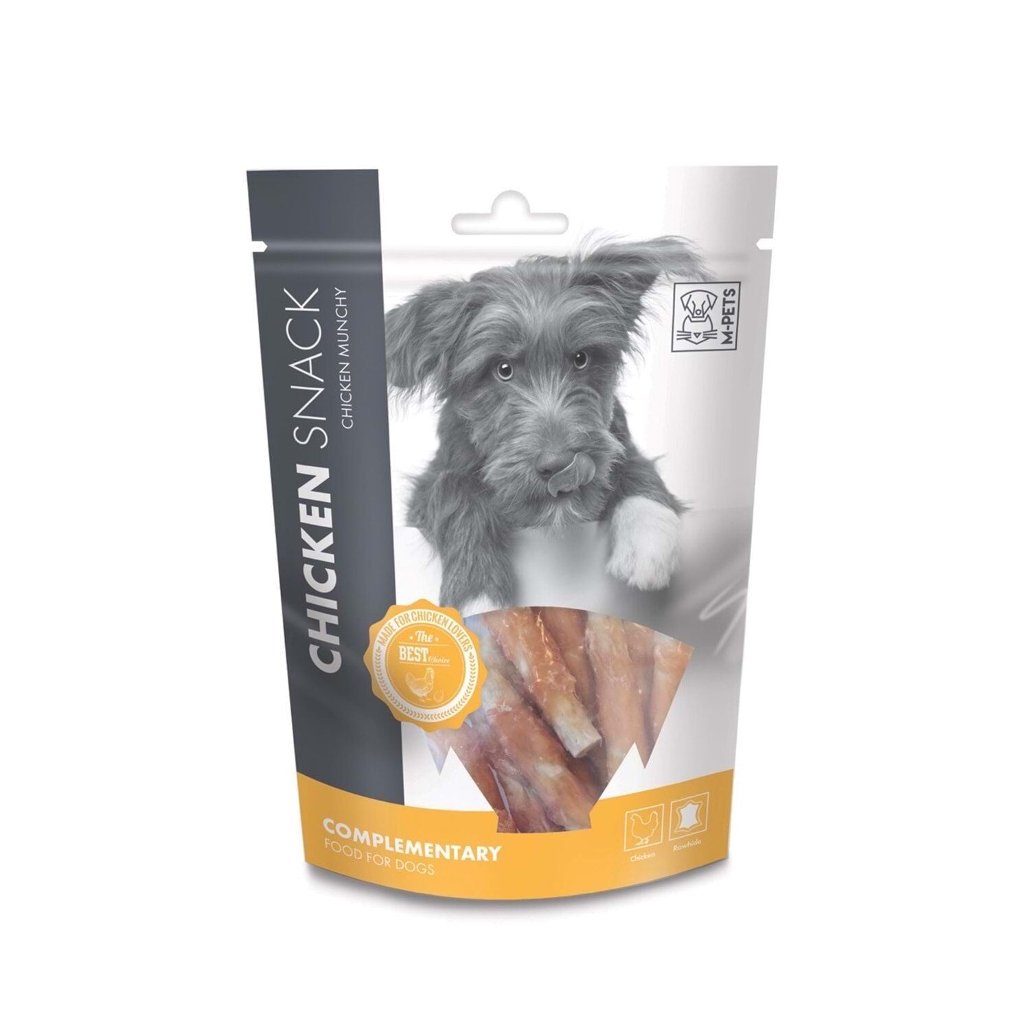 M-PETS CHICKEN & RAWHIDE MUNCHY KÖPEK ÖDÜLÜ 80GR