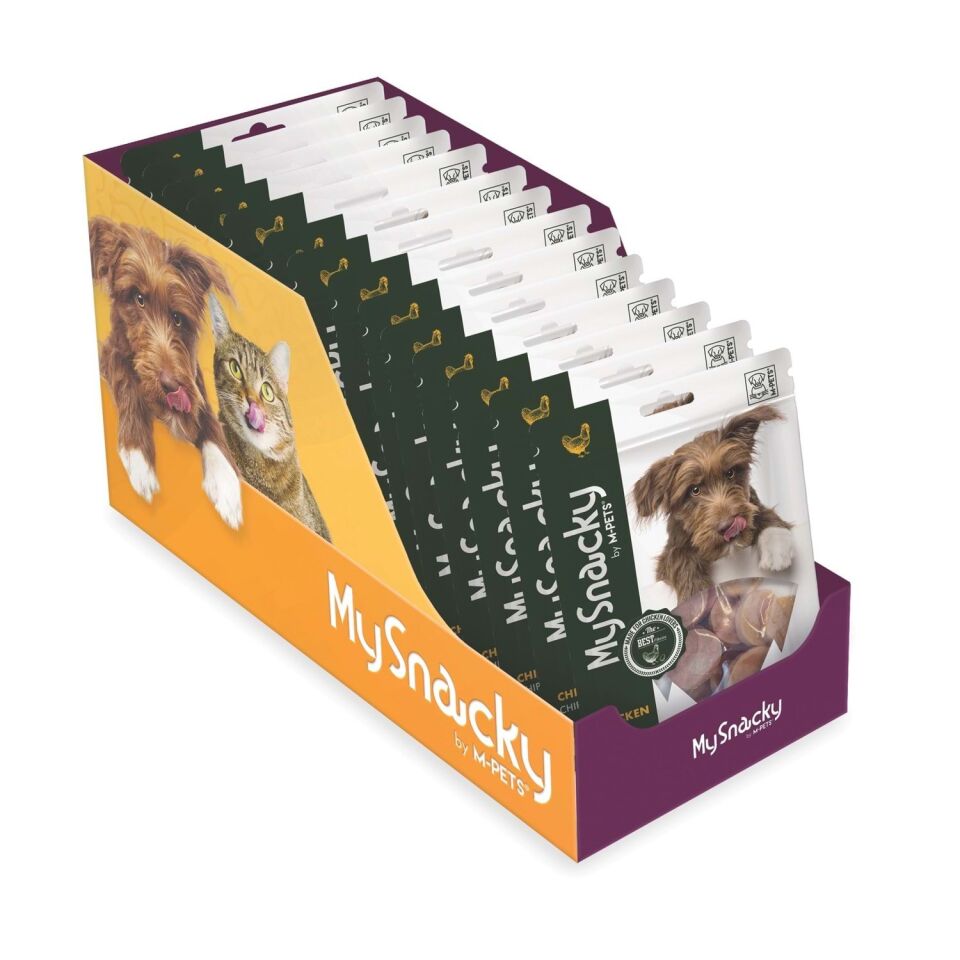 M-PETS CHICKEN CHIPS KÖPEK ÖDÜLÜ 80GR