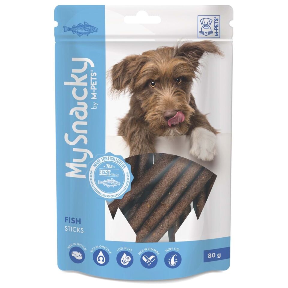 M-PETS FISH STICKS KÖPEK ÖDÜLÜ 80GR