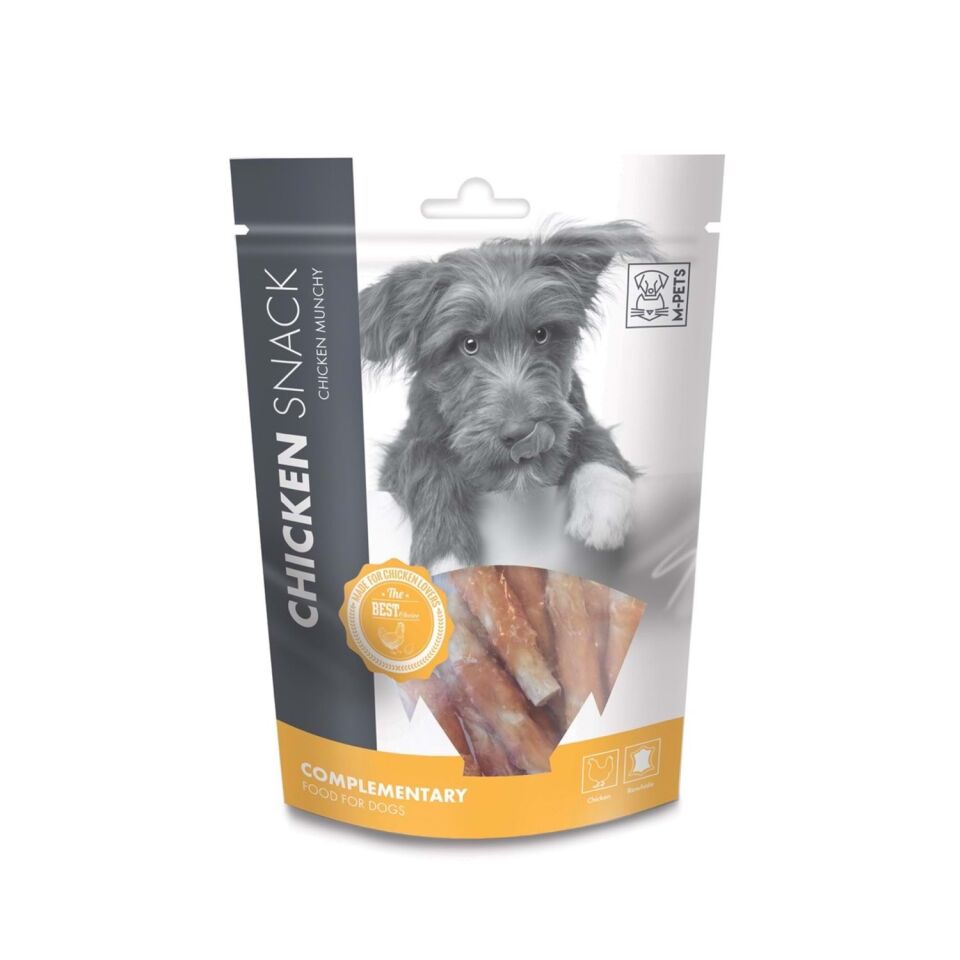 M-PETS MY SNACKY CHICKEN & RAWHIDE MUNCHY KÖPEK ÖDÜLÜ 80GR