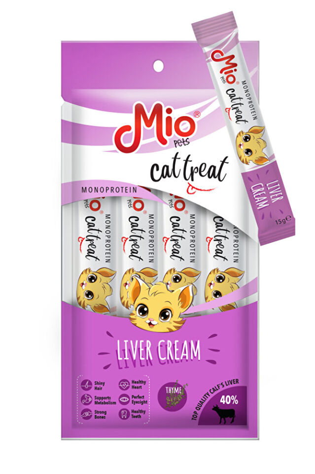 Mio Kedi Ödül Krema - Ciğerli 4'lü paket