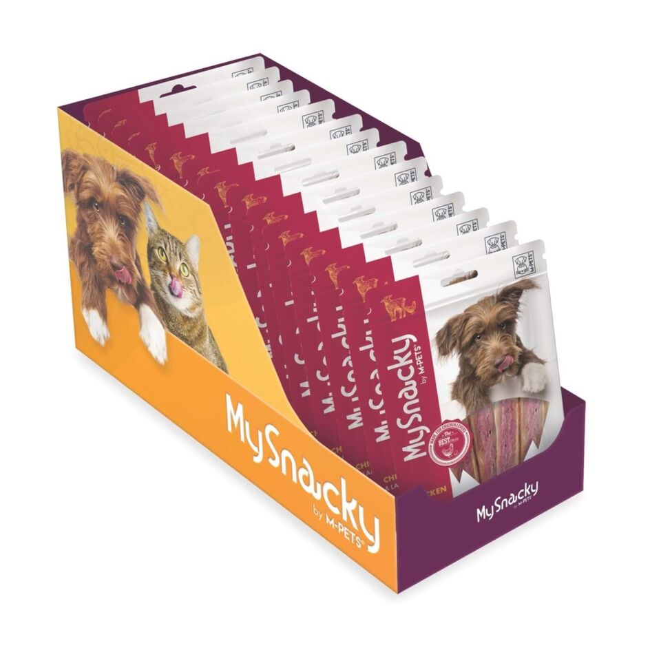 M-PETS MY SNACKY CHICKEN & LAMB KÖPEK ÖDÜLÜ 80GR