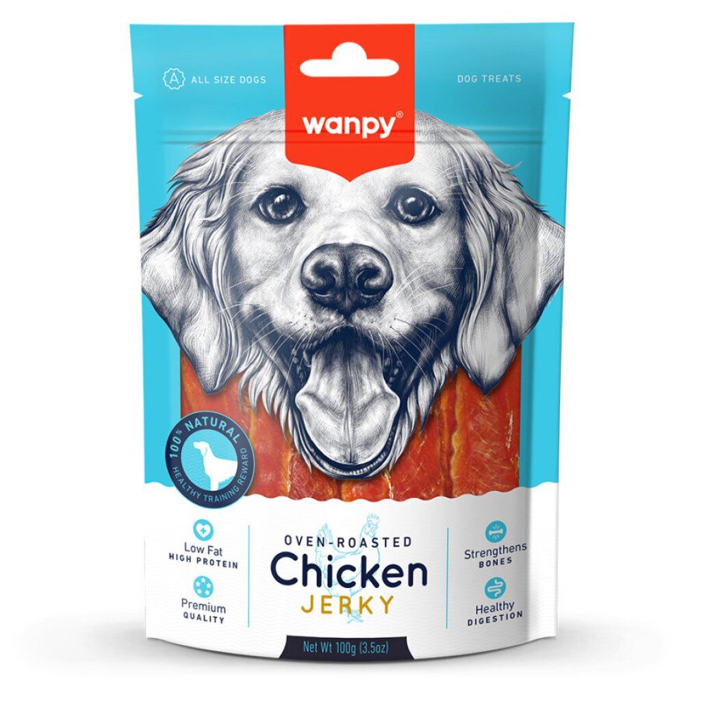 Wanpy Gerçek Tavuk Fileto 100 gr Köpek Ödülü