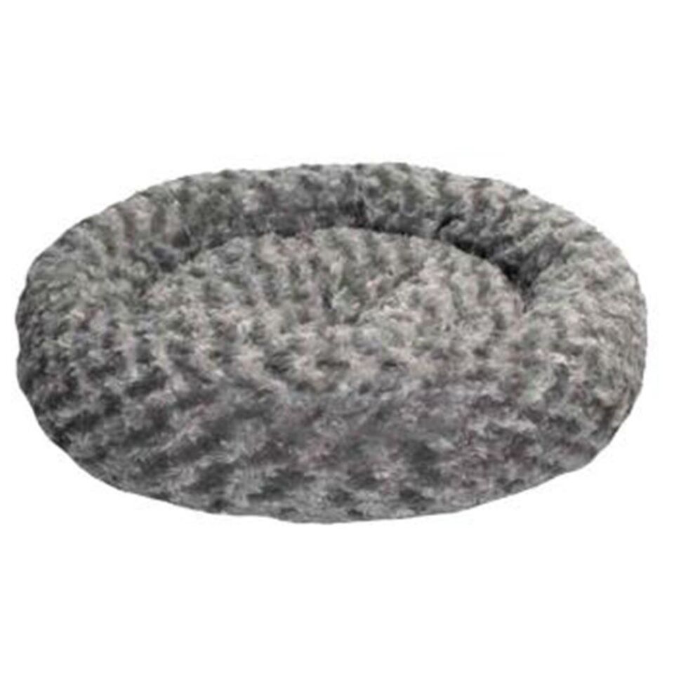 PET PRETTY SİMİT YATAK PELUŞ GRİ 55*55CM