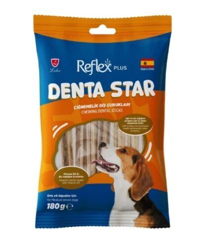 REFLEX DENTASTAR DENTAL STİCKS (M) KÖPEK ÖDÜLÜ 180 GR