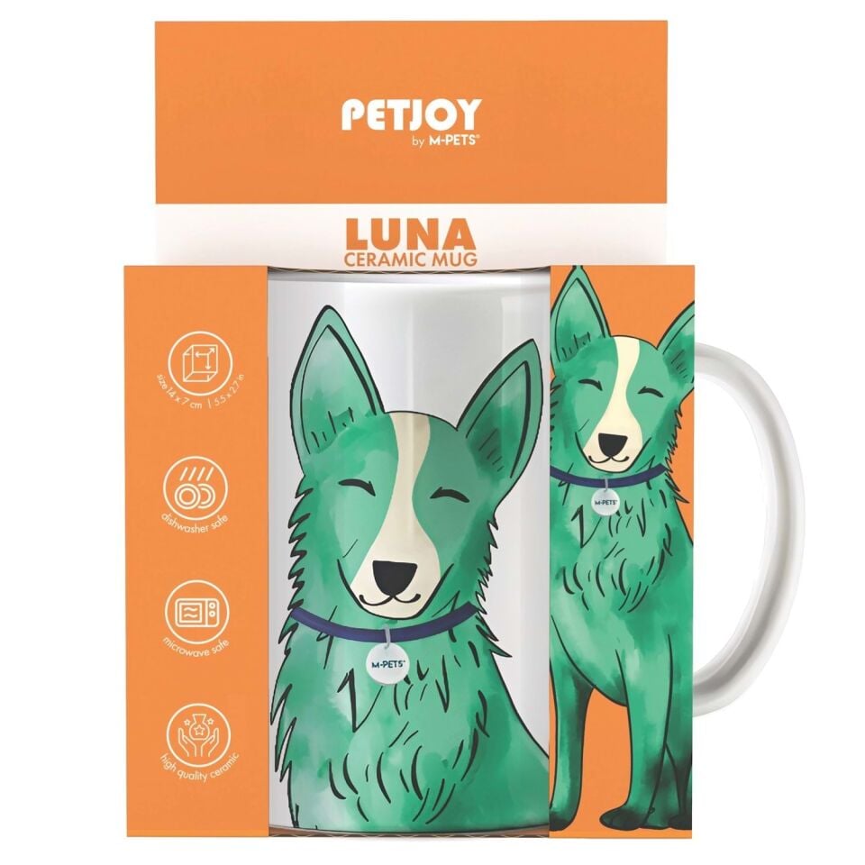 M-PETS PETJOY LUNA KUPA 350ML YEŞİL