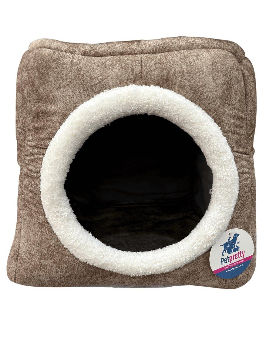 PET PRETTY COMFORT ÜÇ FONKS. BEJ YATAK 42x42