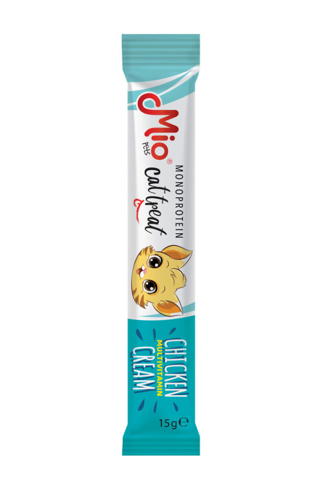 Mio Kedi Ödül Krema - Multivitamin Tavuklu 4'lü paket