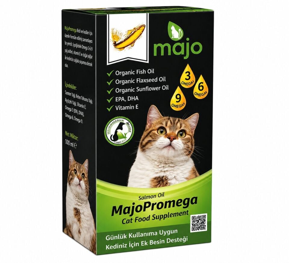 Kedi Balık( Somon) Yağı 100ml