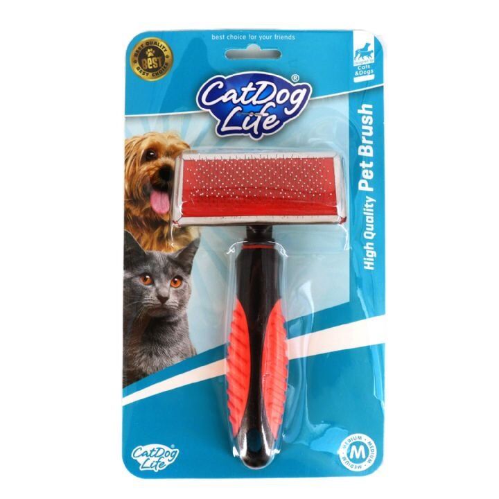 CAT&DOGLİFE KEDİ VE KÖPEKLER İÇİN TELLİ FIRÇA (L)