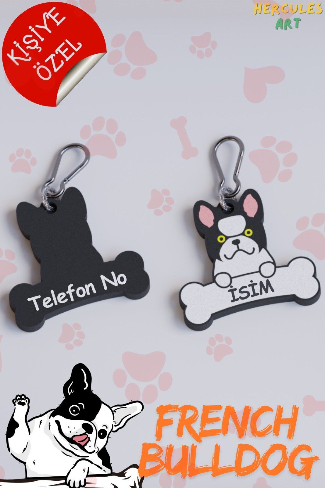 MAJO İSİMLİK FRENCH BULLDOG 33MX35MM