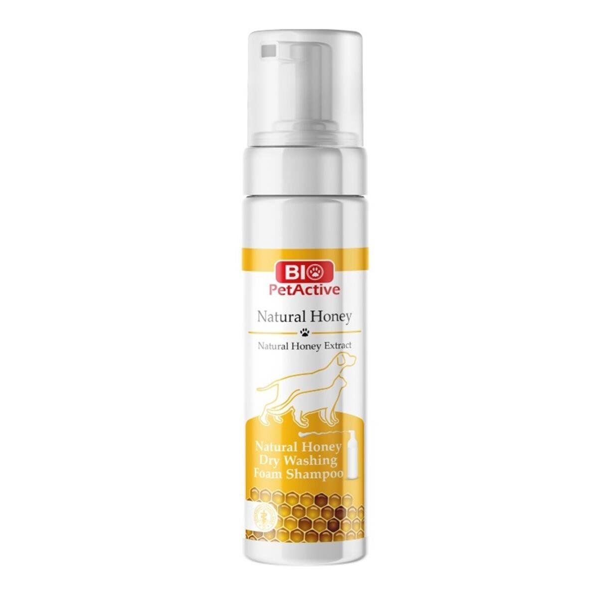 BİOPET ACTİVE NATURAL HONEY DRY WASH FOAM SMP (KÖPÜK ŞMP)