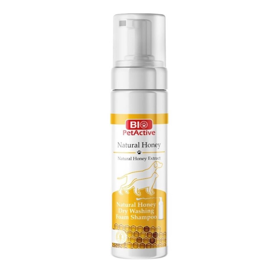 BİOPET ACTİVE NATURAL HONEY DRY WASH FOAM SMP (KÖPÜK ŞMP)