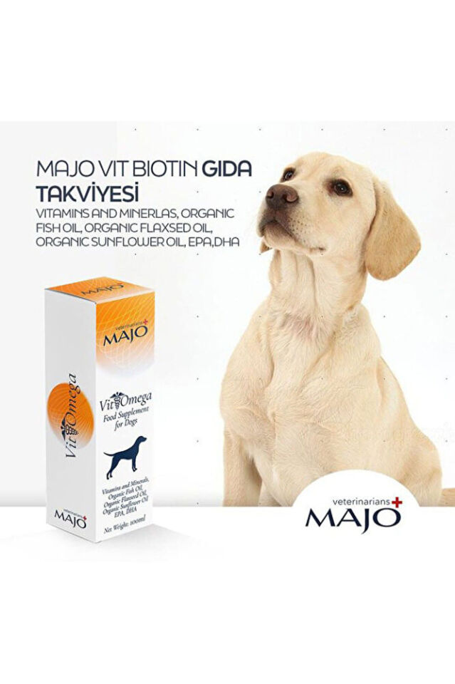 Vit+Omega Köpek Tüy Sağlığı Yağı 100 ml