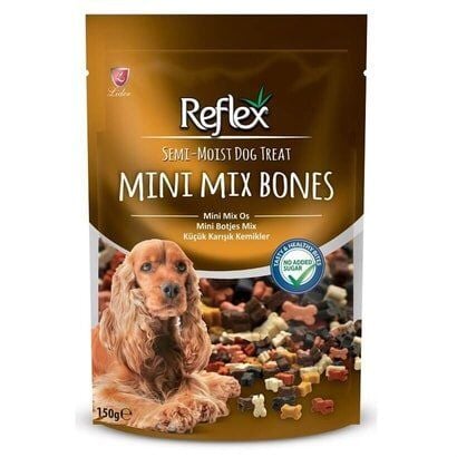 REFLEX SEMİ-MOİST MİNİ KEMİK MİX KÖPEK ÖDÜL 150 GR