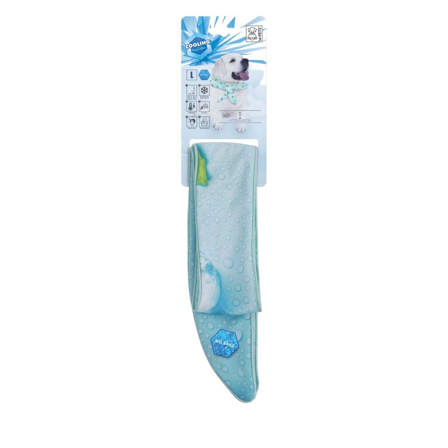 M-PETS COOLİNG SERİNLETİCİ KÖPEK YAKALIĞI (L) MAVİ