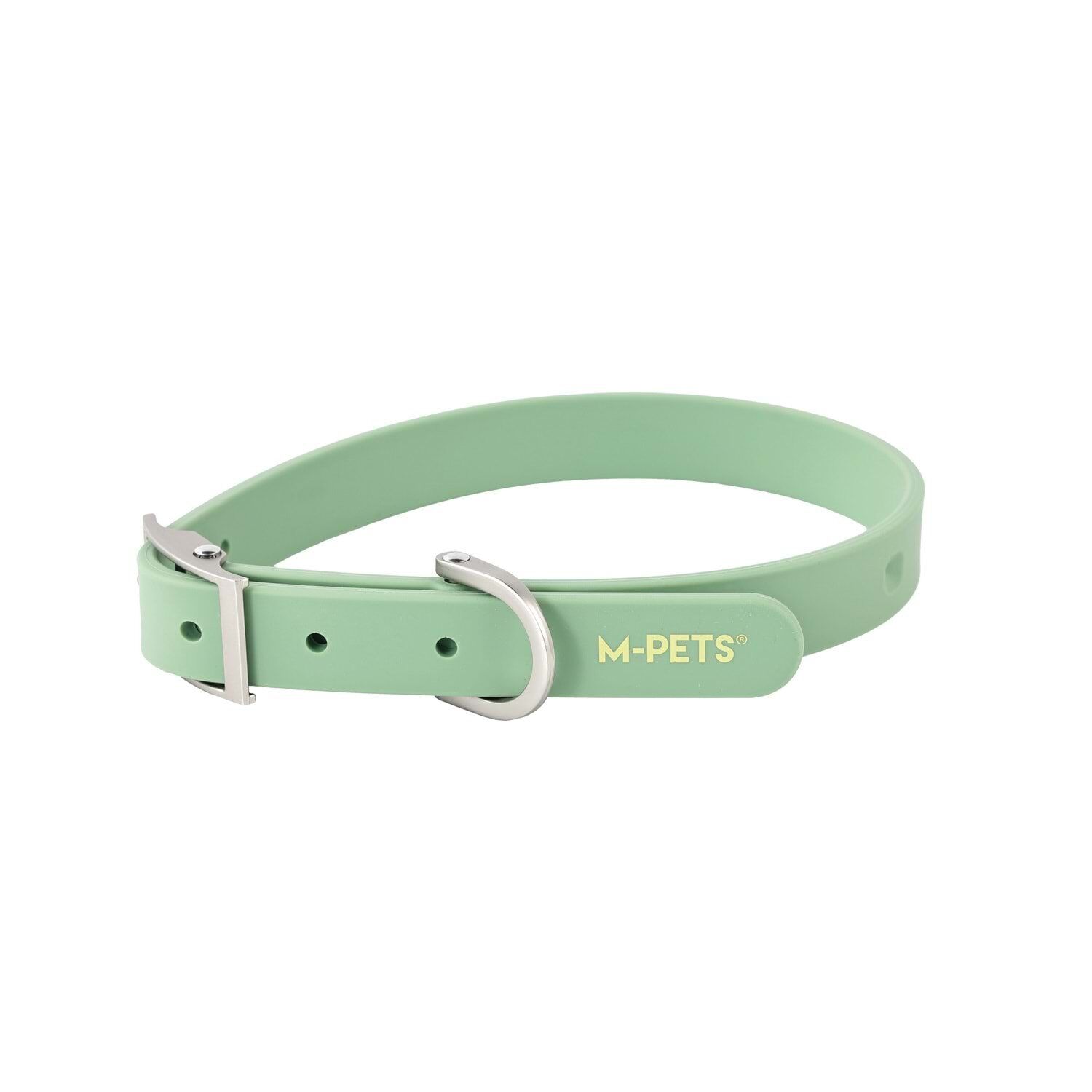 M-PETS BOND NFC SİSTEMLİ SİLİKON BOYUN TASMASI (S) YEŞİL
